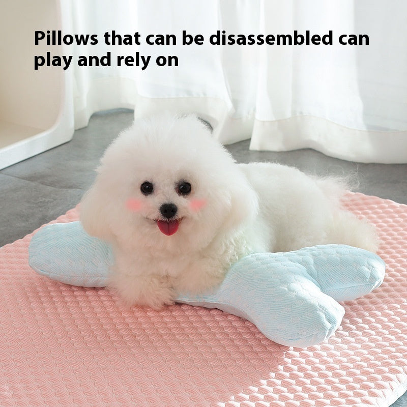 Orthopedic Cooling Dog Bed – Soft, Breathable, Summer-Ready Comfort!