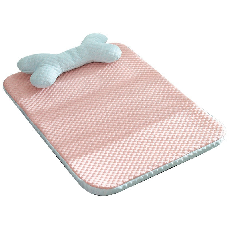 Orthopedic Cooling Dog Bed – Soft, Breathable, Summer-Ready Comfort!