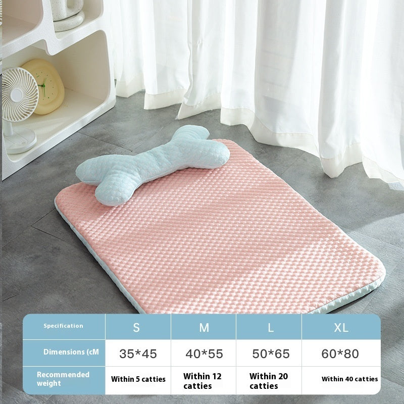 Orthopedic Cooling Dog Bed – Soft, Breathable, Summer-Ready Comfort!