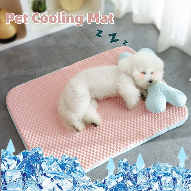 Orthopedic Cooling Dog Bed – Soft, Breathable, Summer-Ready Comfort!